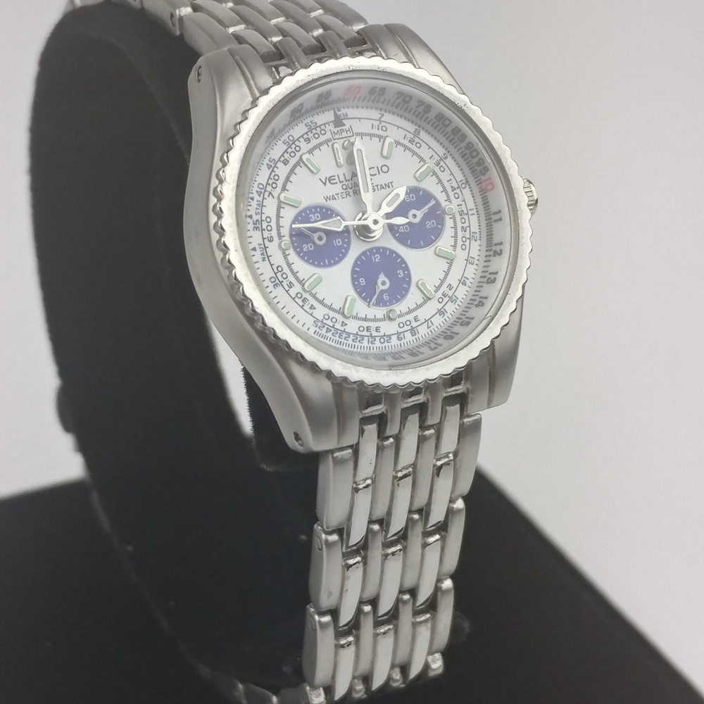 Vellaccio Ladies Silvertoned Wristwatch